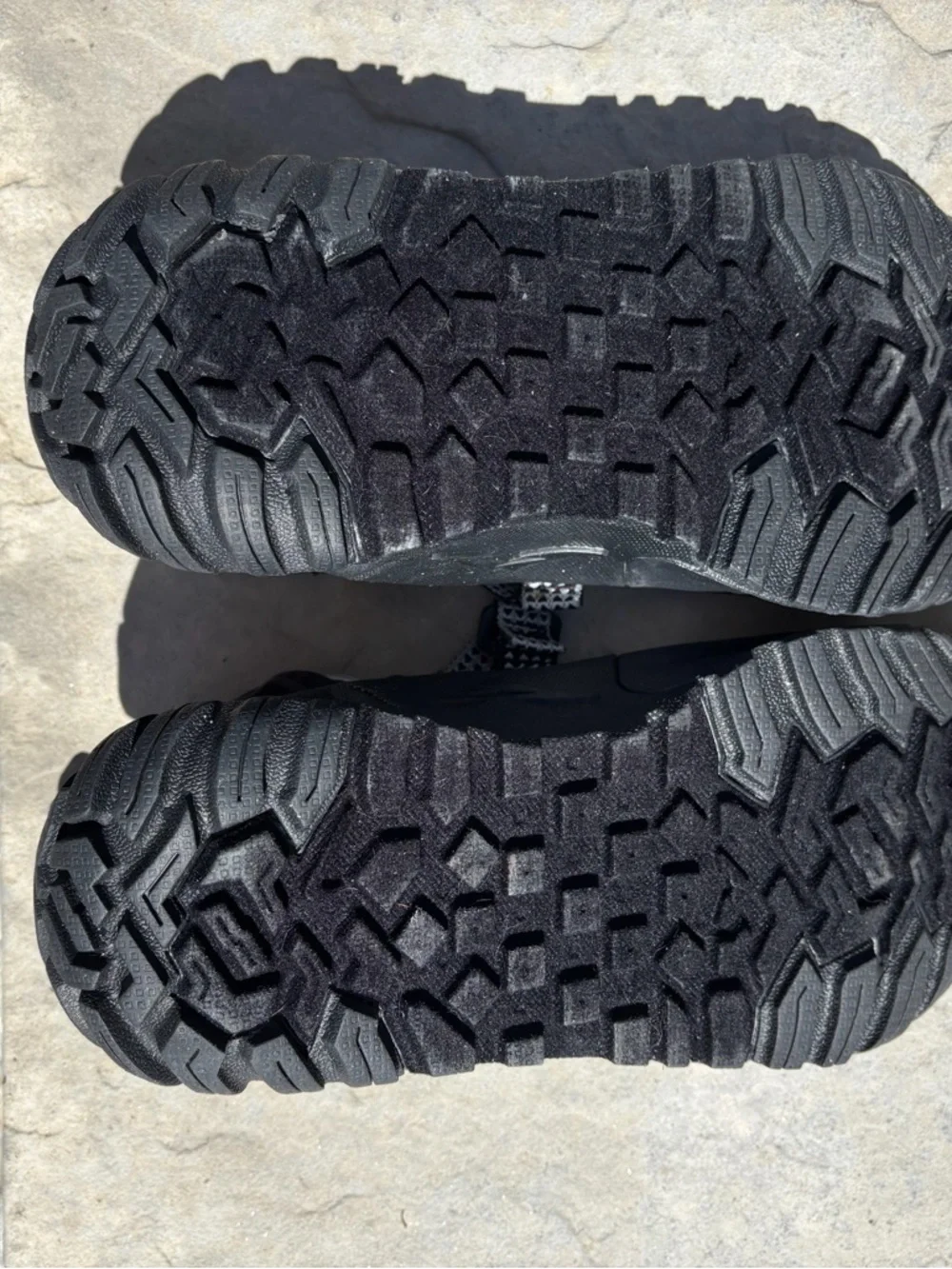 Nike Black Water Sandals with Black and White Straps